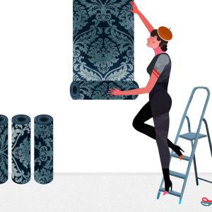 نصاب حرفه ای کاغذدواری درتهران